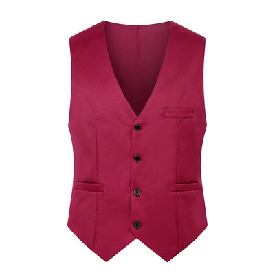 M-5XL Plus Size Men's Slim Fit Mens Suit Vest Casual Suit Vest Man Formal Businss Vests Male Waistcoat Gilet Homme XXXXXL