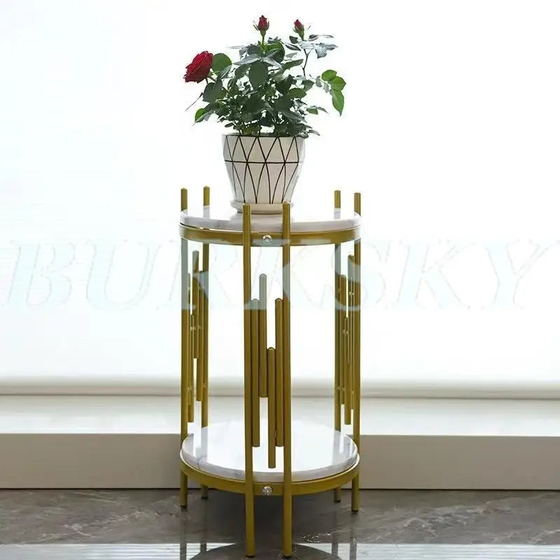 Plant Stand  Flower Stand 2 Tier Flower Shelf Planter Rack Storage Organizer Display Indoor Garden Balcony Storage Rack