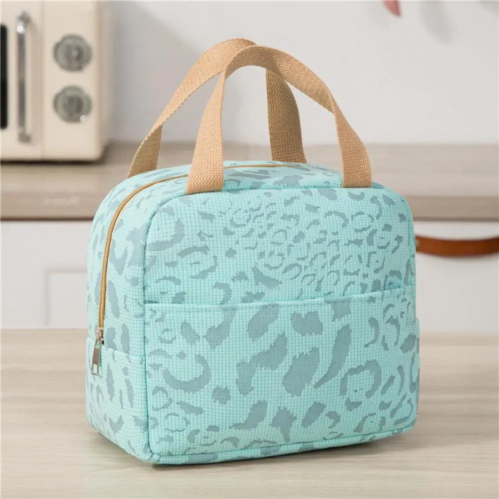 Portable Thermal Lunch Bag Girls Food Box Durable Waterproof Office Cooler Lunch Box Ice Insulated Case Picnic Camping Ins Bag