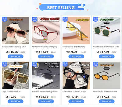 2023 New Rice Nail Square Sunglasses Fashion Sunglasses Women's UV Protection Retro Eyeglasses Large UV400 Goggles Women Brand