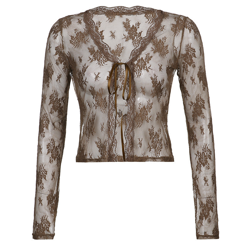 See Through Cardigan