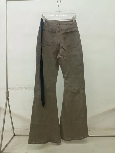Brand New Rick Sand Zipper Pocket Fit elasticity slim fit PANT Jeans Cotton Denim Pants Comfort Casual Jeans Size S M L XL #A4