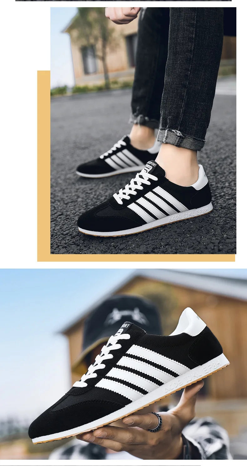 Men Mesh Casual Sports Shoes Spring and Autumn New Fashion Casual Forrest Gump Versatile Lace Up Student Running Shoes