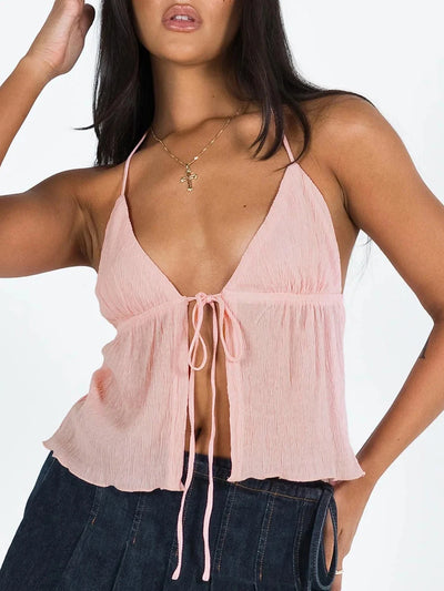 Halterneck Crop Top