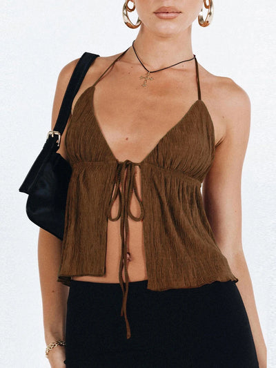 Halterneck Crop Top