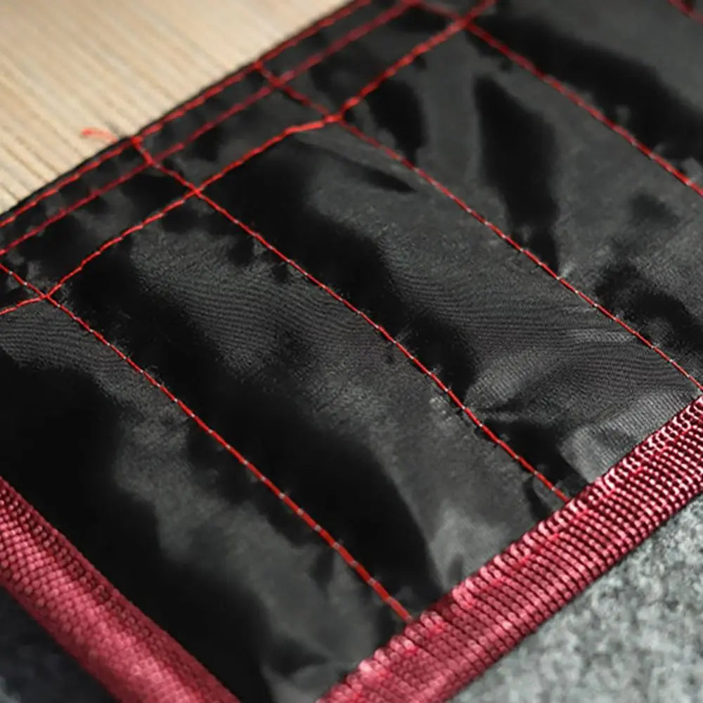 Bamboo Painting Brushes Holder High Quality Large Capacity Chinese Style Calligraphy Pen Curtain Pen Case Art Supplies