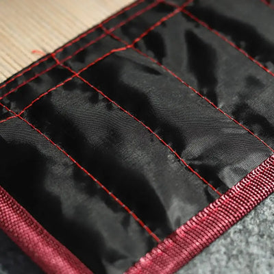 Bamboo Painting Brushes Holder High Quality Large Capacity Chinese Style Calligraphy Pen Curtain Pen Case Art Supplies