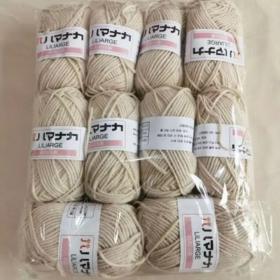 Soft Milk Cotton Knitting Yarn Set Multi Color Handmade Knitting Cotton Yarn For DIY Crochet Scarf Sweater Hat Doll Craft