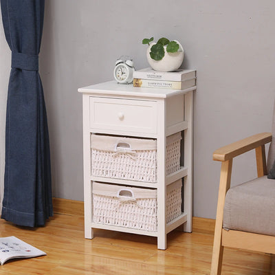 Bedside Table Bedroom Furniture Drawer Modern Bedside Table