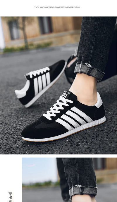 Men Mesh Casual Sports Shoes Spring and Autumn New Fashion Casual Forrest Gump Versatile Lace Up Student Running Shoes