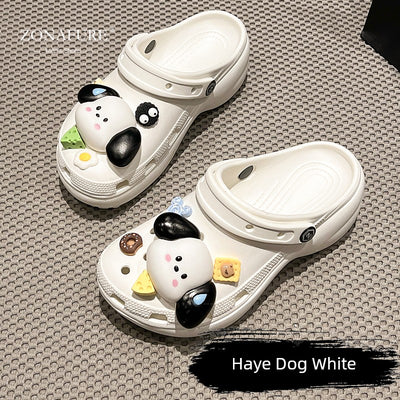 [Shoes Not Included] Hole Shoes Accessories Shoe Ornament Shoe Buckle Decorative Dopamine Y2g Accessory Baroque Suit