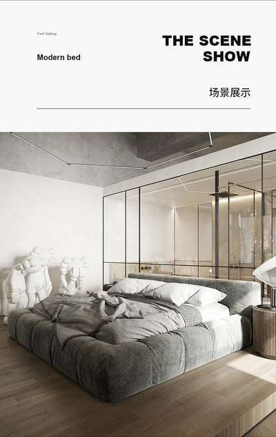 European Fashionable Bed Frame Confortable Ltalian Style Quality Wedding Bed Designer Create Twin Cama De Casal Beds Furniture