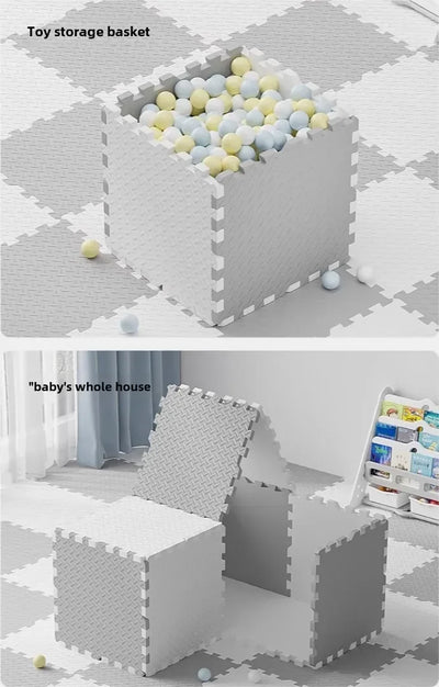 12Pcs EVA Foam Play Mat Carpets for Living Room Decoration for Baby Interlocking Foam Tile Puzzle Exercise Bedroom Decor Mat