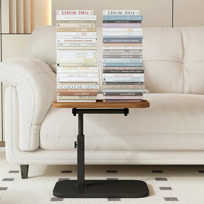 C-Shaped Flip Sofa Side End Table Coffee Laptop Table Living Room Bedroom