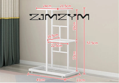 Multifuctional Plant Flower Stand Pots Tray Plant Shelves Planter Display Rack Storage Holder Shelf Home Balcony Garden Decor