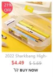 Sharkbang New Arrival Simple Series ABS Pen Holder Desk Organizer Storage Box Kawaii School Office Stationery
