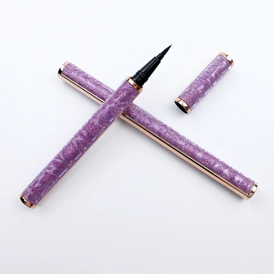 2 in 1 Lash Glue & Eyeliner Waterproof Long Lasting self adhesive Glue False Eyelashes Black Liquid Eyeliner Glue Pen