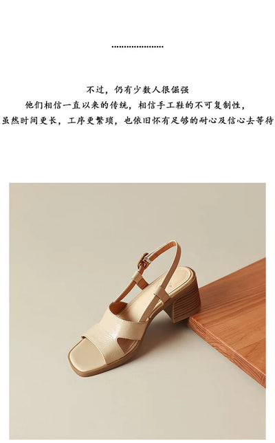2023 Women S Sandals PU Leather Open Toe Ladies Beach Shoes Summer Sexy Sandals Buckle Strap Flip Women's Sandals