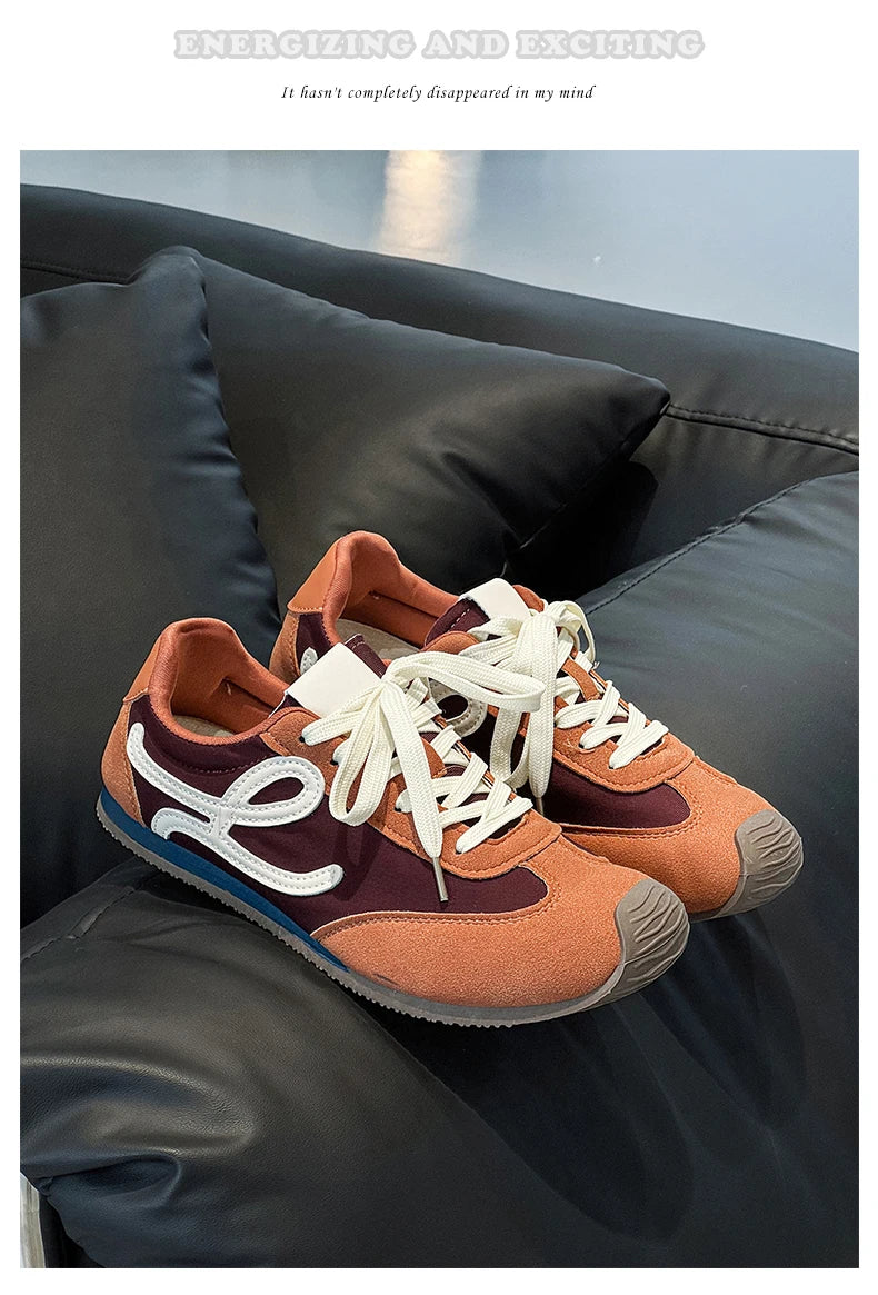 2025 Classic Luxury Brand Women's Ballet Runner 2.0 Casual Sneakers Fashion Lightweight Gump Shoes German training shoes