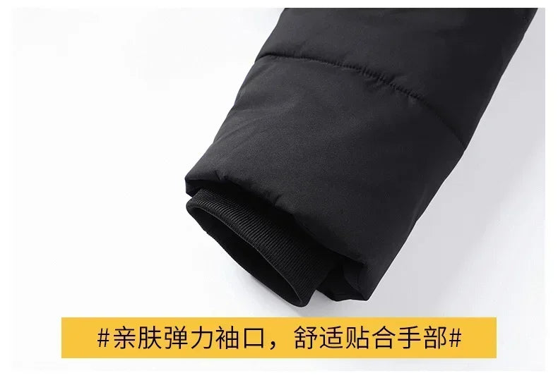 Winter Jacket Men Thicken Warm Parkas Hooded Coat Fleece Man's Jackets High Quality Outwear Jaqueta Masculina Drop Shipping