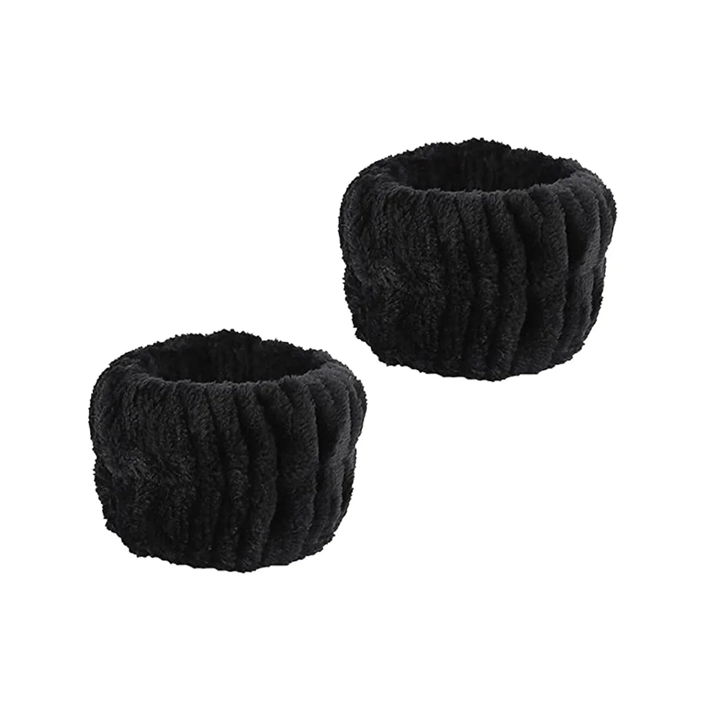 3Pcs/Set of Toiletry and Makeup Headband Wrist Strap Women's Bracelet Scrunchie Striped Plaid Plush Face Wash Home Headband