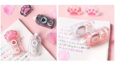 Mr. Paper 3 Style Cute Cat Claw Correction Tape Creative Large Capacity Cute School Supplies Stationery Kawaii Accessories