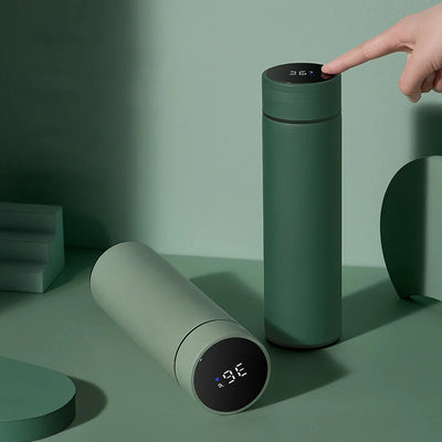 Xiaomi Youpin Intelligent Temperature Display Thermal Mug 304 Stainless Steel Car Thermos Bottle Long-lasting Heat Water Bottle
