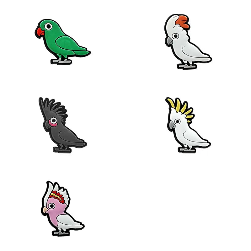 Bird Shoe Charms for Crocs Accessories Kids Clogs Pins Boy Girls Badges Men Jeans Women Decorations Buckle Shoes Accessories