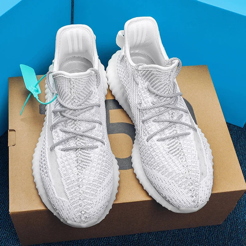 New Coconut Shoes 350 Full Sky Star Men's and women's Shoes 2025 New Summer breathable mesh sneakers and casual running shoes