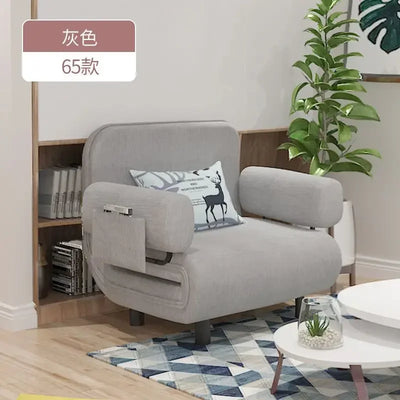 Multi-Functional Folding Sofa Bed Dual-Purpose Leisure Internet Celebrity Sofa Nap Simple Sofa Small Apartment Simple Bed