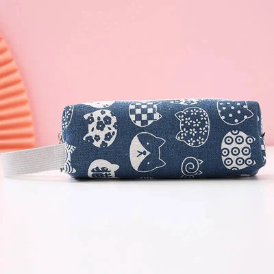 1 Pieces Kawaii Cute Cartoon Animals Pen Pencil Bag School Office Supplies Stationery Receive Tools Makeup Pouch Cosmetics Case