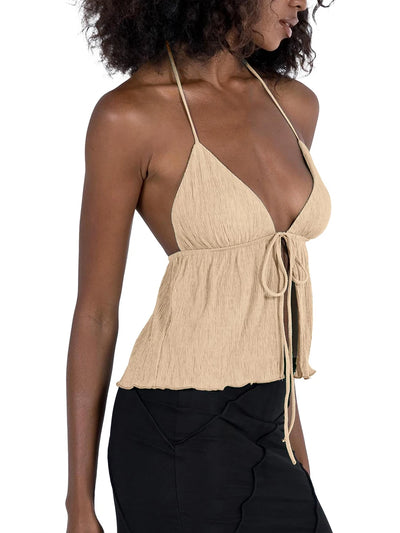 Halterneck Crop Top