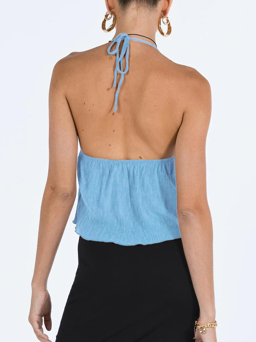 Halterneck Crop Top
