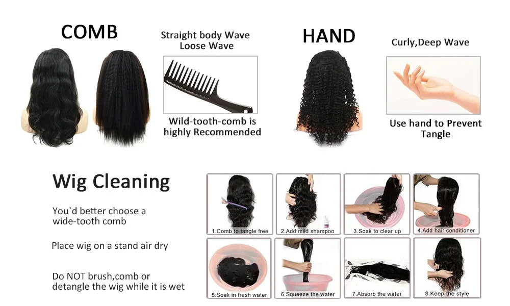 26'' 180Density Lace Front Wig Natural Black Soft Long Kinky Curly Glueless For Women Daily Preplucked Heat Resistant BabyHair
