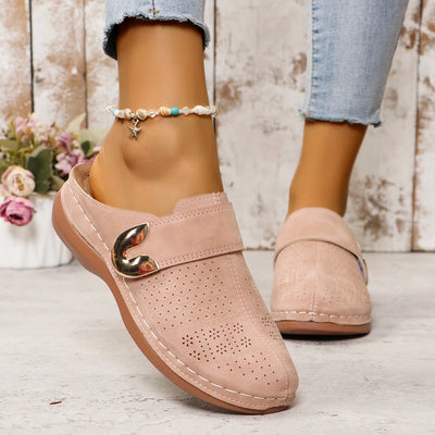 Women Slippers 2024 New Summer Fashion Open Toe Shallow Sandals Flats Shoes Low Heels Slippers Slides Women Zapatos De Mujer