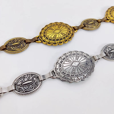 Designer Belts For Women High Quality Y2K Goth Female Waist Tassel Belly Dance Waist Chain Adjustable Long Golden Belt Punk