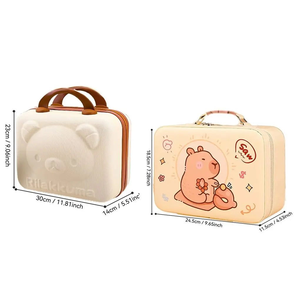 Large Capacity Gift Box Capybara Stationery Set Pencil Case Abundant Back-to-school Gift Kit Cute School Supplies for Students