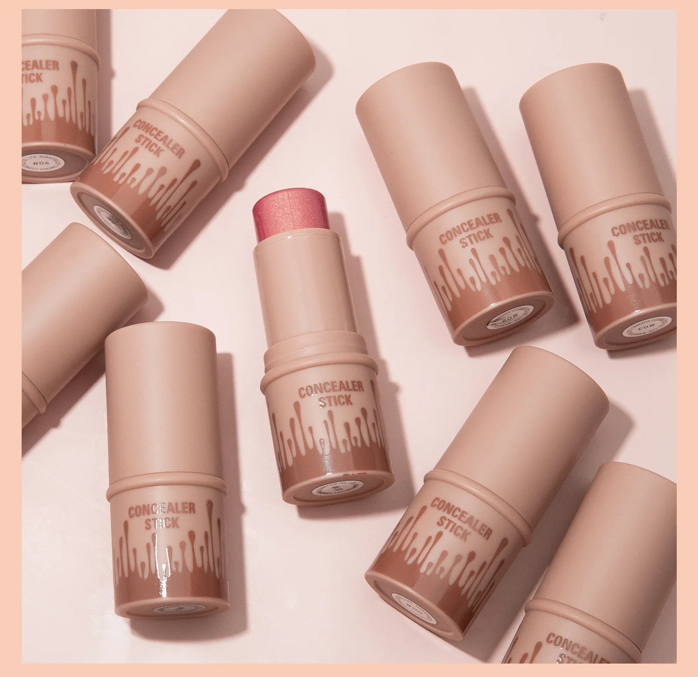 Makeup Face Brown Bronzer Contour Stick Contouring Bronzer Stick Highlighter Brightening Blusher Stick Rouge Cream Concealer Pen