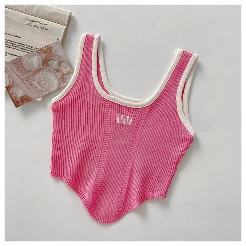 Irregular Crop Top