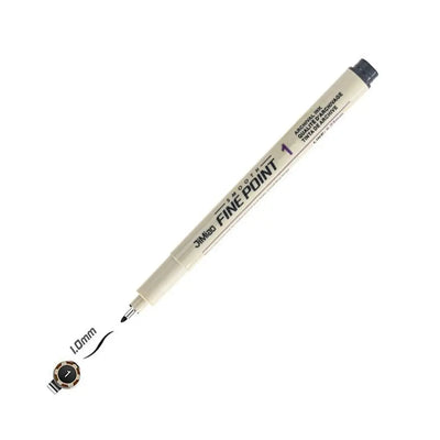 1Pcs Micron Ink Marker Pen Sketch Stationery Set Hook Line Sketching Needle Pen 12 Tips Art Supplies Drawing Pen