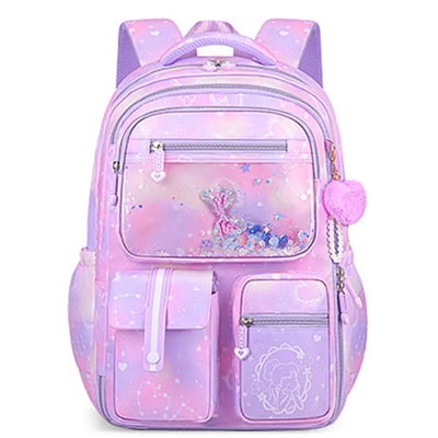 Girl School Bag Backpack Back Pack For Teenager Women Children Female Pink Schoolbag Primary High Bagpack Class Teens Child Kids