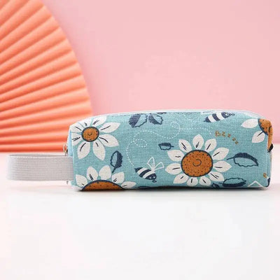 1 Pieces Kawaii Cute Cartoon Animals Pen Pencil Bag School Office Supplies Stationery Receive Tools Makeup Pouch Cosmetics Case
