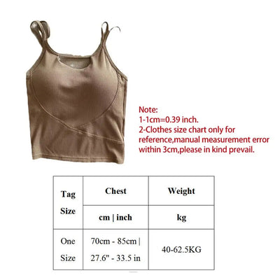 Backless Strap Vest Top