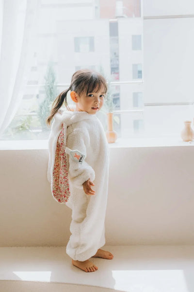Winter Winter  Baby Romper Boys Girls Zipper Newborn Jumpsuit Cute Hooded Rabbit Pajamas Baby Girl Clothes 1-2 Years