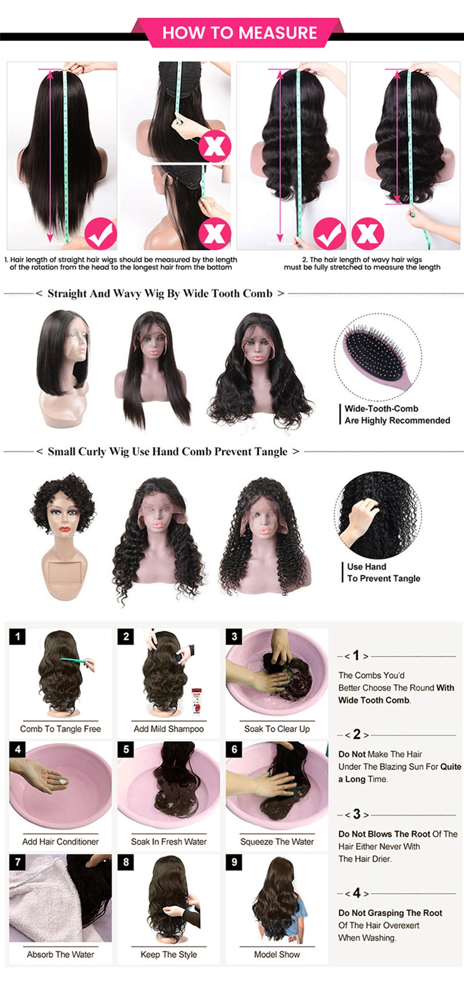 Water Wave 250% Density Invisi Strap 360 Full Lace Frontal Wig 30 inch Black Human Hair Drawstring Snug Kinky Curly Preplucked