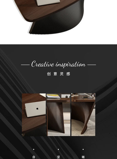 Asthetic Manager Executive Desk Modern Luxury Designer Workstation Office Table Conference Black Mesa De Escritorio Home Office