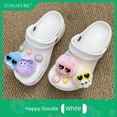 [Shoes Not Included] Hole Shoes Accessories Shoe Ornament Shoe Buckle Decorative Dopamine Y2g Accessory Baroque Suit