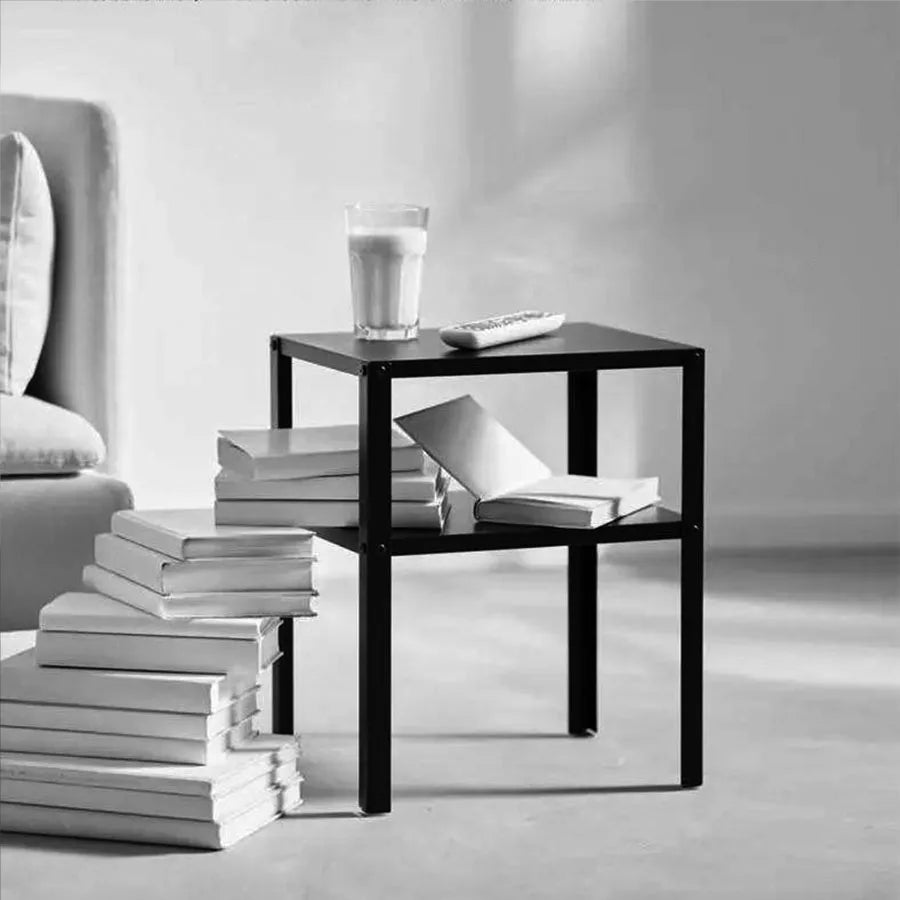 Nordic Bedside Table Living Room Sofa Corner Table Bedroom Bedside Table Metal Minimalist Night Tables Bedroom Furniture