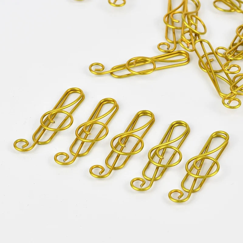 10pcs Cute note metal memo paper jacket, note paper clip, creative bookmark content book, office school stationery materials