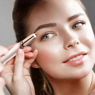 Smart Electric Eyebrow Trimmer Pen Implement Man Woman Clean Ladies' Shaver Automatic Razor Epilator Beauty Hair Removal Trimmer